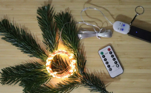 Weihnachtsdeko mit USB-Anschluss